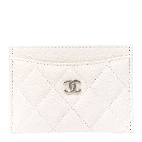 chanel cardholder white|chanel card holder hk price.